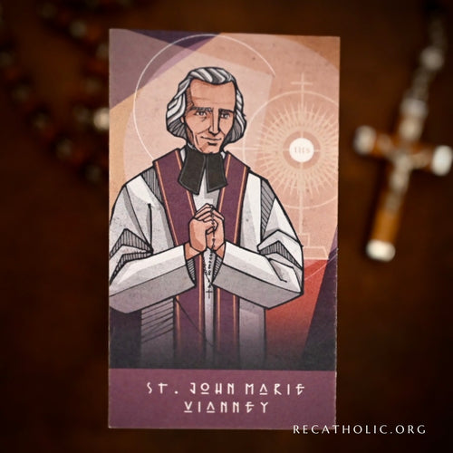 Virtue Cards - St. John Vianney // Confession (50 Cards)