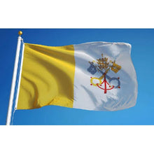 Load image into Gallery viewer, Vatican Flag 3 ft x 5 ft